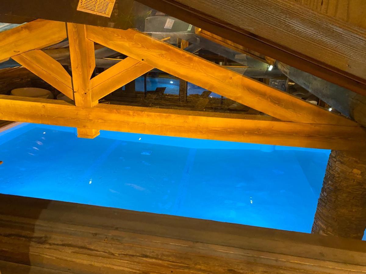Appartement ski aux pieds dans résidence premium piscine, sauna hamam Saint-Martin-de-Belleville Esterno foto