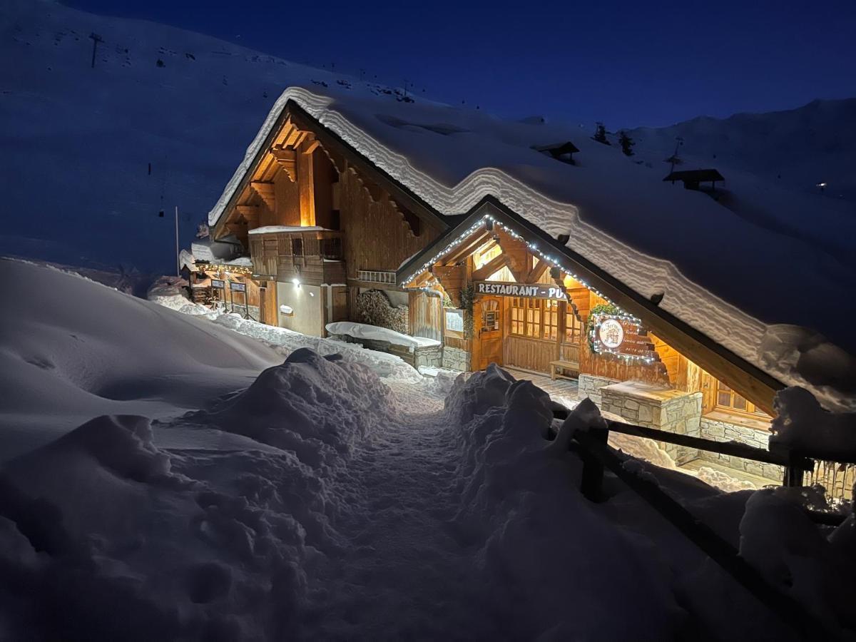 Appartement ski aux pieds dans résidence premium piscine, sauna hamam Saint-Martin-de-Belleville Esterno foto
