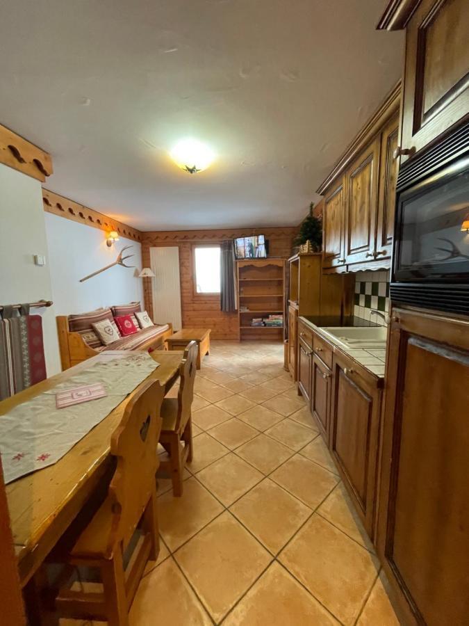 Appartement ski aux pieds dans résidence premium piscine, sauna hamam Saint-Martin-de-Belleville Esterno foto