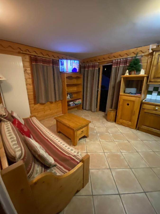 Appartement ski aux pieds dans résidence premium piscine, sauna hamam Saint-Martin-de-Belleville Esterno foto