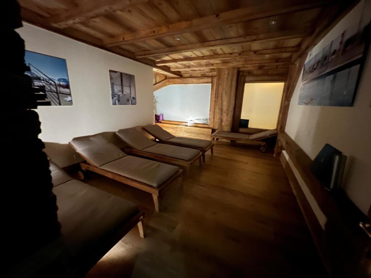 Appartement ski aux pieds dans résidence premium piscine, sauna hamam Saint-Martin-de-Belleville Esterno foto