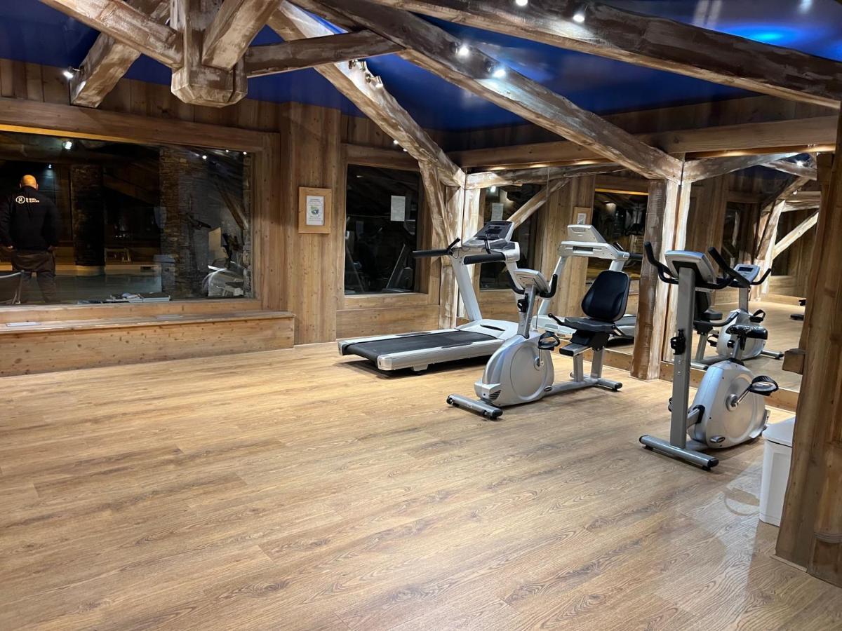 Appartement ski aux pieds dans résidence premium piscine, sauna hamam Saint-Martin-de-Belleville Esterno foto