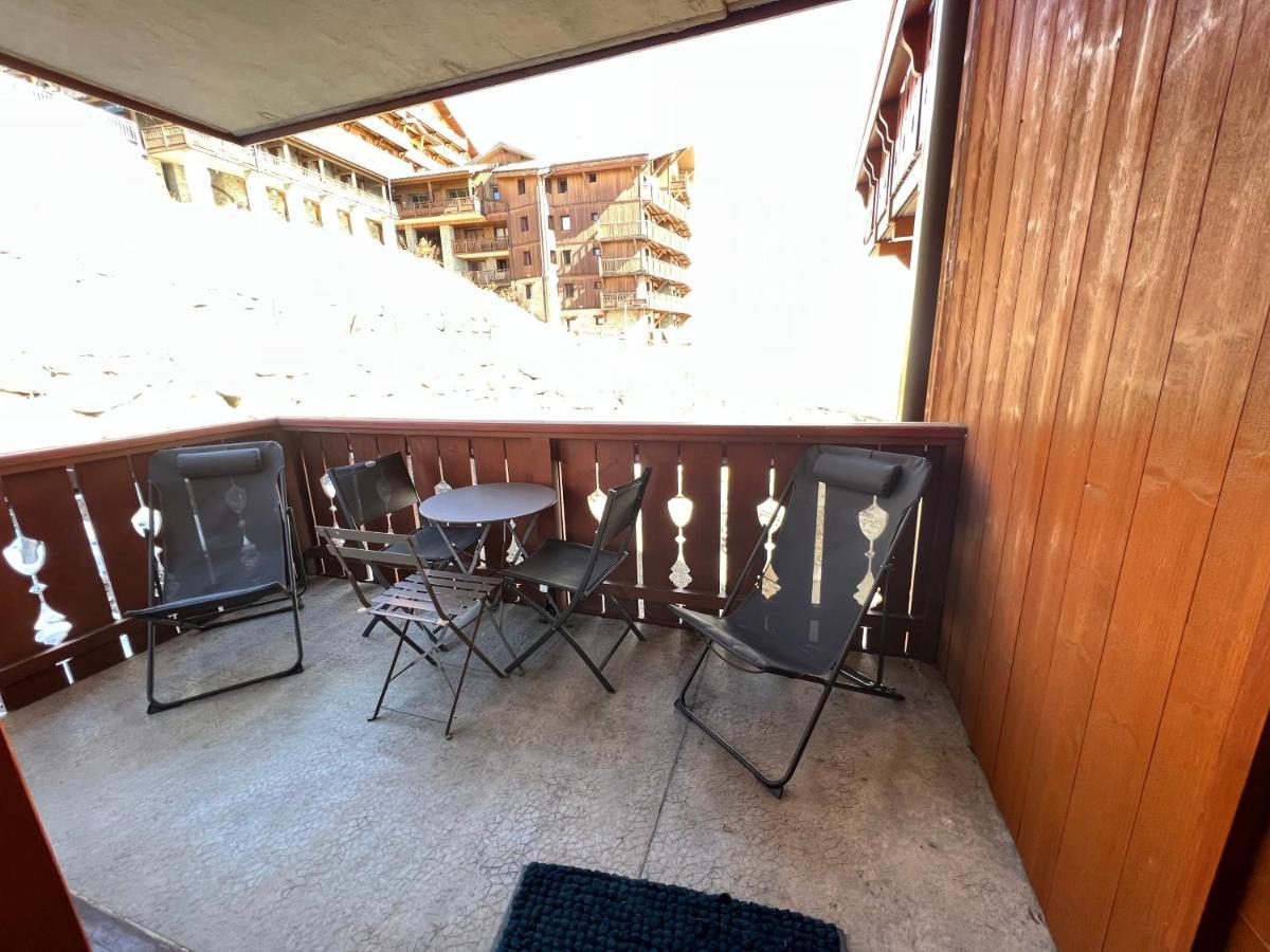Appartement ski aux pieds dans résidence premium piscine, sauna hamam Saint-Martin-de-Belleville Esterno foto